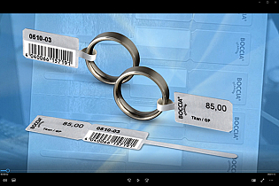 Video Boccia Barcode-Etikett Ranaudo